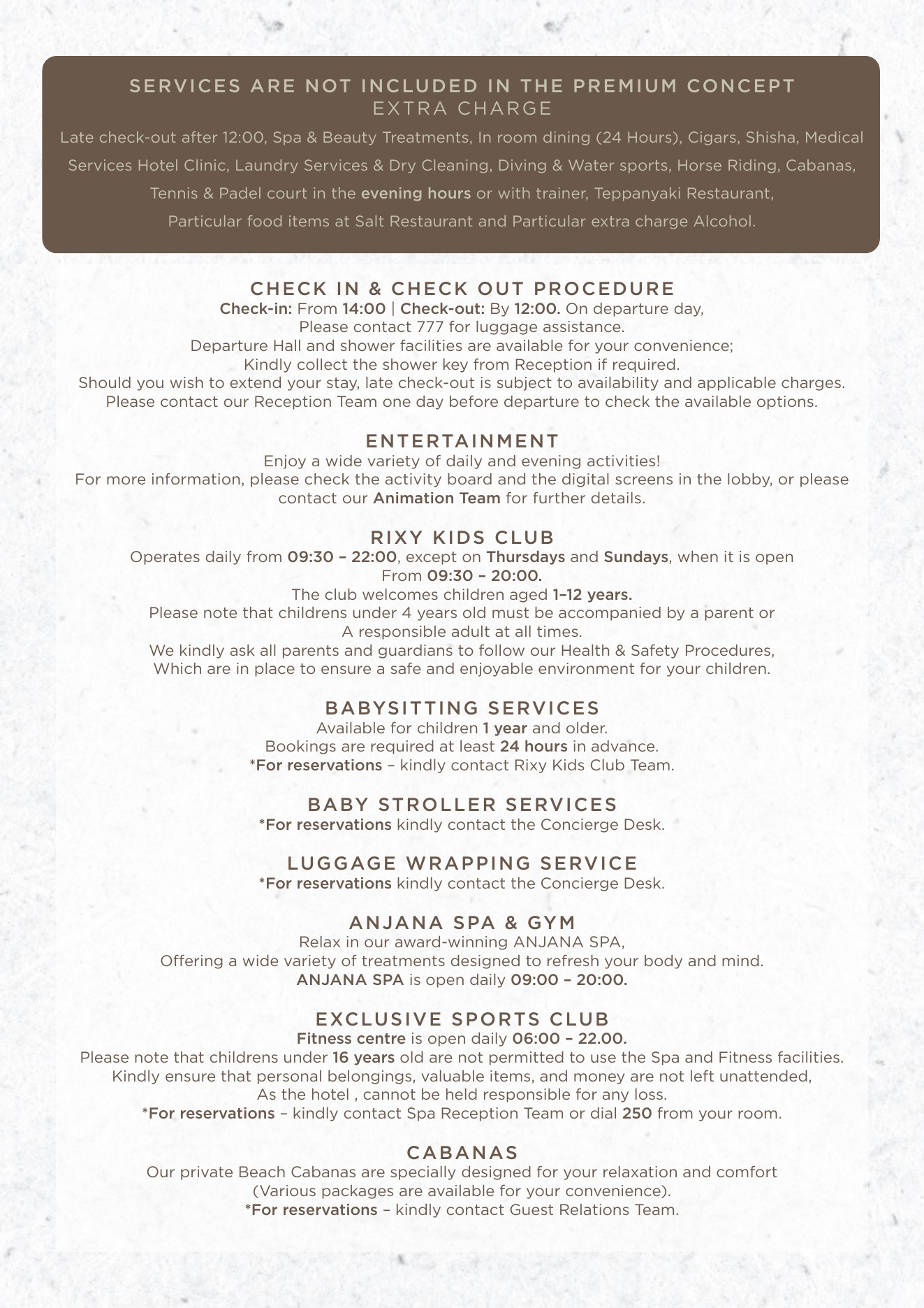 Ultra All Inclusive page 7